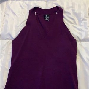 I•N•C Purple Top